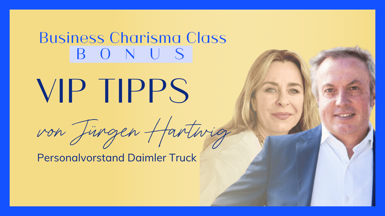 VIP-Speaker-Tipp der BUSINESS CHARISMA CLASS